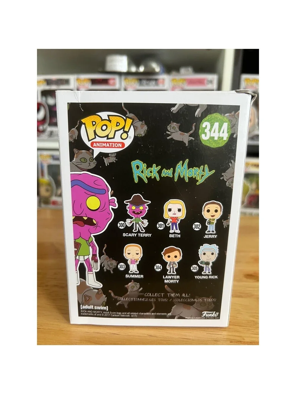 VAULTED EXCLUSIVE Scary Terry No Pants Funko Pop #344 Rick Morty Animation Show